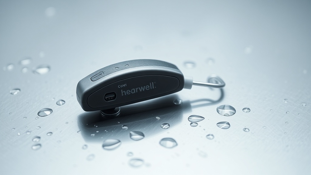 HearWell Water Resistance and Durability Test: Sweat and Splash Protection