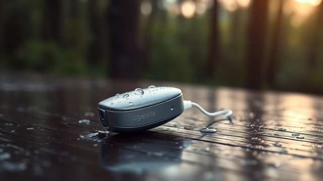 Signia Styletto AX Durability Test: Rain and Dust Resistance